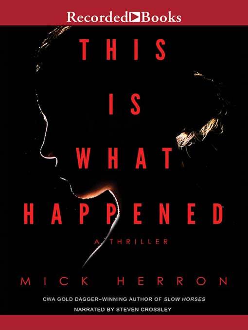 Title details for This Is What Happened by Mick Herron - Wait list